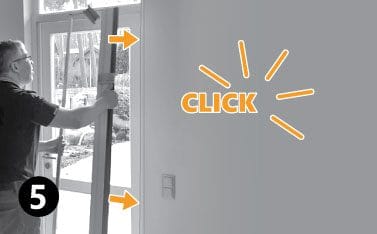 plisē sieta uzstādīšana